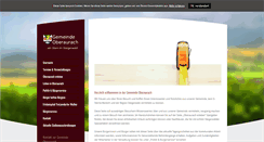 Desktop Screenshot of oberaurach.de